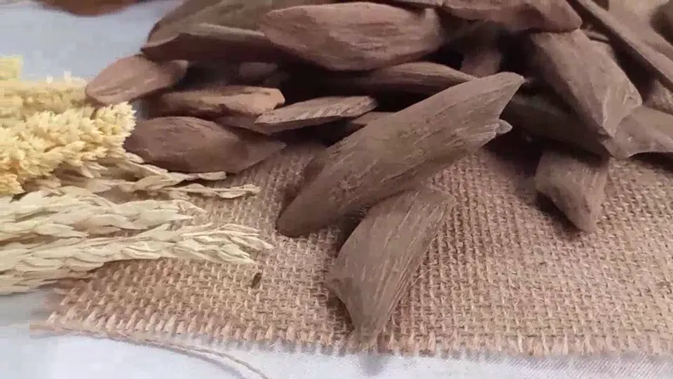 Indonesian Agarwood Ceper Kuku – Flat Tapered Chips video cover