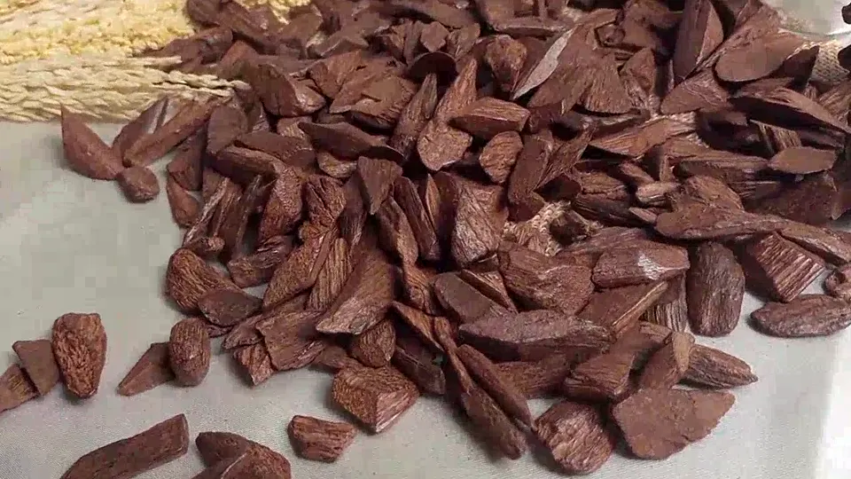 Indonesian Agarwood Kaha – Small Angular Chips video cover