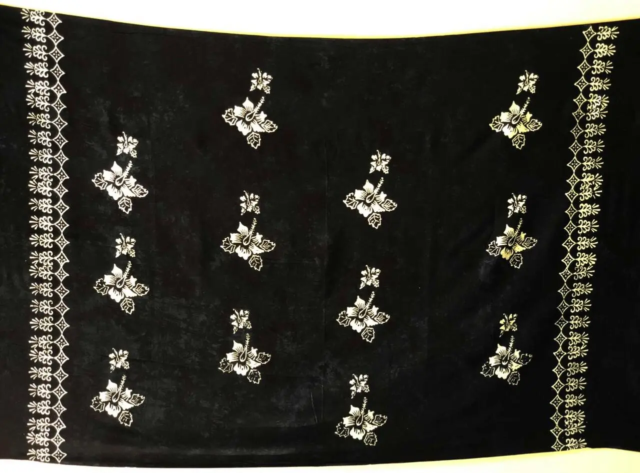 Single-Colour Motif Sarong Pareo Collection verified product photo 1