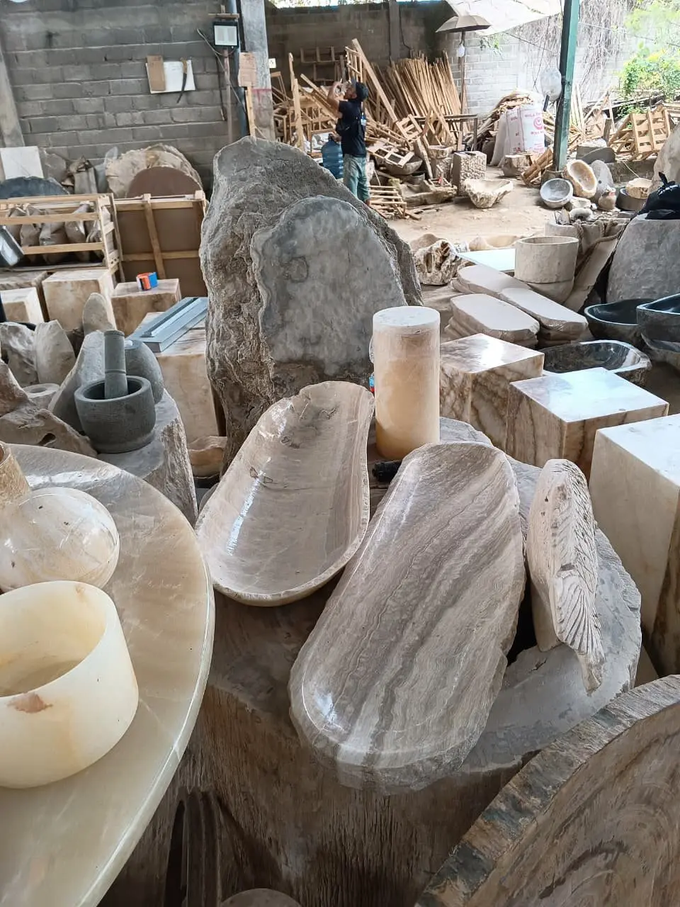 Tulungagung WT04 Onyx Natural-Edge Basins verified product photo 1