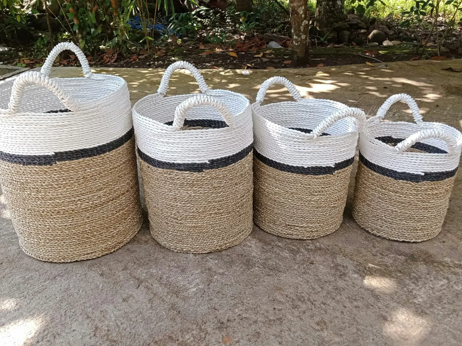Yogyakarta Seagrass Laundry Basket Sets verified product photo 1